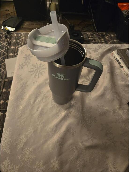 Stanley Other - Stanley Quencher H2.0 FlowState 40oz Tumbler Charcoal with Corporate Logo